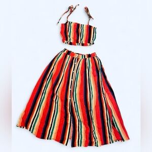 English Factory Rainbow Skirt Set